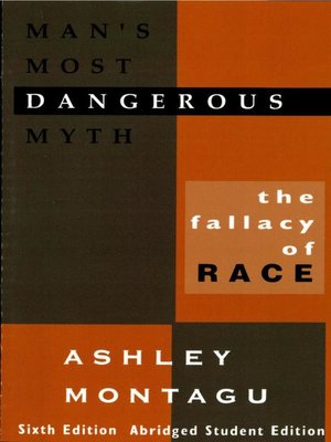 cover image of Man's Most Dangerous Myth